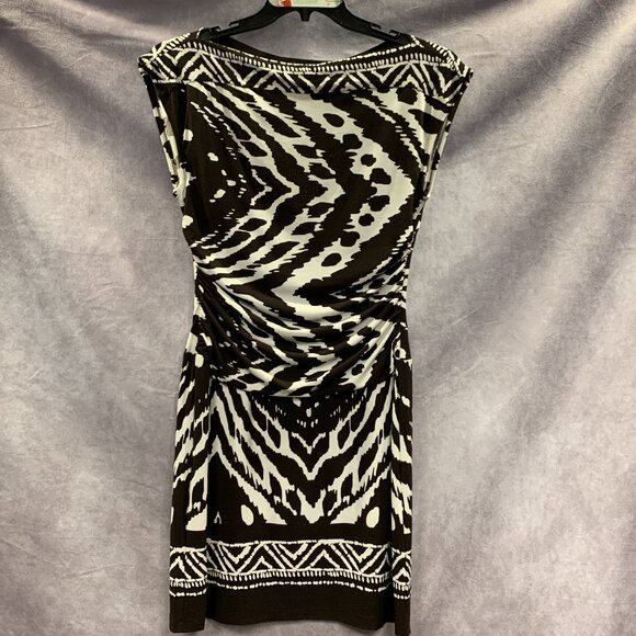 Enfocus Studio Tribal/Zebra Print Dress - Picture 1 of 5
